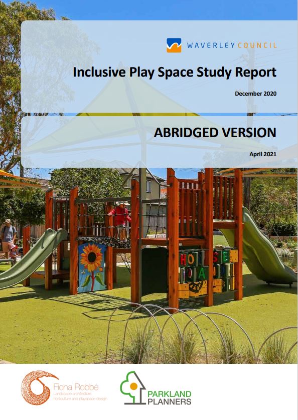 Waverley Council - Play Spaces in Waverley